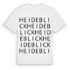 Heideblick ordlek t-shirt
