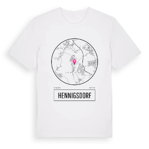 Hennigsdorf t-shirt – ekologisk bomull t-shirt från Pinshirt