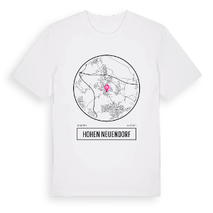 Hohen Neuendorf t-shirt – ekologisk bomull t-shirt från Pinshirt