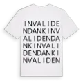 Invalidendank ordlek t-shirt