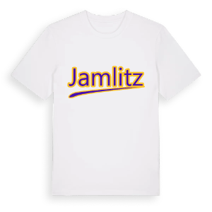 Jamlitz baseball t-shirt – ekologisk bomull t-shirt från Pinshirt