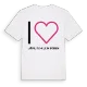 Jag älskar Jämlitz-Klein Düben t-shirt stort tryck