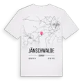 Jänschwalde karta t-shirt