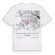Kosmonautenviertel, Süd, Frankfurt (Oder) karta t-shirt