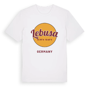 Lebusa cirkel t-shirt – ekologisk bomull t-shirt från Pinshirt