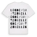 Legde/Quitzöbel ordlek t-shirt