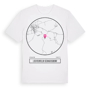 Lichterfeld-Schacksdorf t-shirt – ekologisk bomull t-shirt från Pinshirt