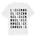 Lieberose ordlek t-shirt