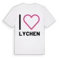 Jag älskar Lychen t-shirt stort tryck
