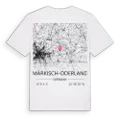 Märkisch-Oderland karta t-shirt