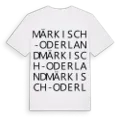Märkisch-Oderland ordlek t-shirt