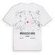 Märkische Höhe karta t-shirt