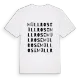 Müllrose ordlek t-shirt