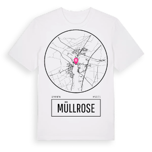 Müllrose t-shirt – ekologisk bomull t-shirt från Pinshirt