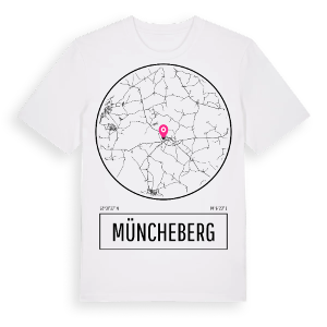 Müncheberg t-shirt – ekologisk bomull t-shirt från Pinshirt