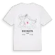 Neiße-Malxetal karta t-shirt