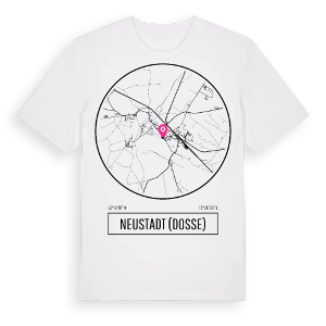Neustadt (Dosse) t-shirt – ekologisk bomull t-shirt från Pinshirt