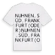 Nuhnen, Süd, Frankfurt (Oder) ordlek t-shirt