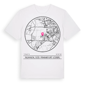 Nuhnen, Süd, Frankfurt (Oder) t-shirt – ekologisk bomull t-shirt från Pinshirt