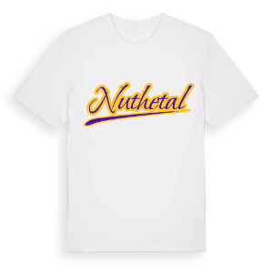 Nuthetal baseball t-shirt – ekologisk bomull t-shirt från Pinshirt