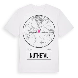 Nuthetal t-shirt – ekologisk bomull t-shirt från Pinshirt