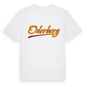 Oderberg baseball t-shirt – ekologisk bomull t-shirt från Pinshirt