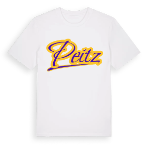 Peitz baseball t-shirt – ekologisk bomull t-shirt från Pinshirt