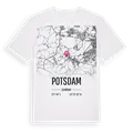 Potsdam karta t-shirt