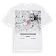 Potsdam-Mittelmark karta t-shirt
