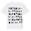 Potsdam-Mittelmark ordlek t-shirt