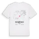 Potsdam West karta t-shirt