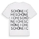Schöneiche ordlek t-shirt
