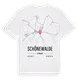 Schönewalde karta t-shirt