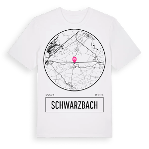 Schwarzbach t-shirt – ekologisk bomull t-shirt från Pinshirt