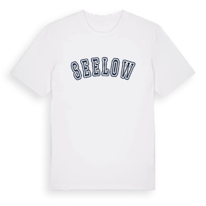 Seelow college t-shirt – ekologisk bomull t-shirt från Pinshirt