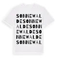 Sonnewalde ordlek t-shirt