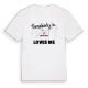 Någon i Teichland älskar mig t-shirt