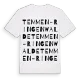 Temmen-Ringenwalde ordlek t-shirt