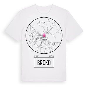 Brčko t-shirt – ekologisk bomull t-shirt från Pinshirt