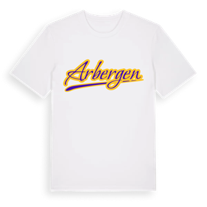 Arbergen baseball t-shirt – ekologisk bomull t-shirt från Pinshirt
