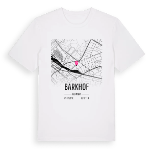 Barkhof karta t-shirt – ekologisk bomull t-shirt från Pinshirt
