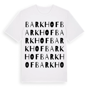 Barkhof ordlek t-shirt – ekologisk bomull t-shirt från Pinshirt