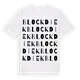 Blockdiek ordlek t-shirt