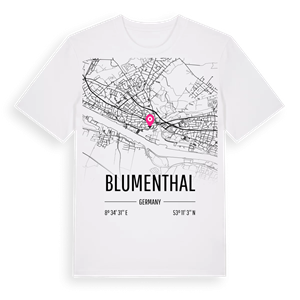 Blumenthal karta t-shirt – ekologisk bomull t-shirt från Pinshirt