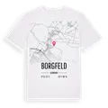 Borgfeld karta t-shirt