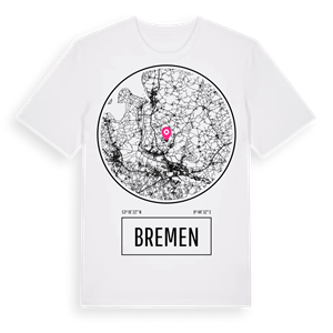 Bremen t-shirt – ekologisk bomull t-shirt från Pinshirt