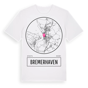 Bremerhaven t-shirt – ekologisk bomull t-shirt från Pinshirt