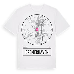 Bremerhaven t-shirt – ekologisk bomull t-shirt från Pinshirt