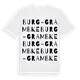 Burg-Grambke ordlek t-shirt
