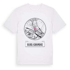 Burg-Grambke t-shirt – ekologisk bomull t-shirt från Pinshirt